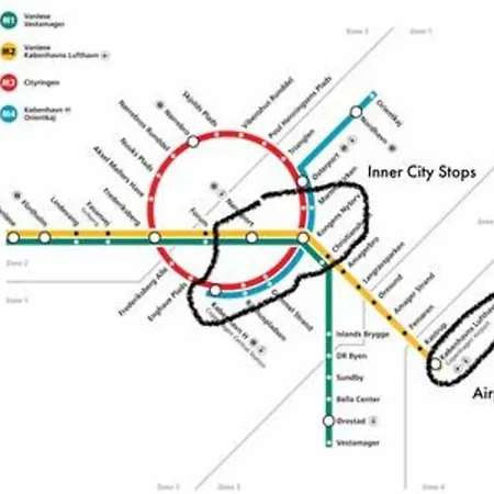 公寓 Amalienborg Retreat Stylish 2br *